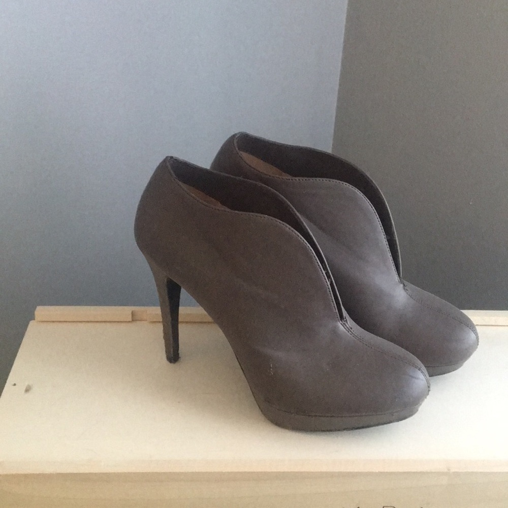 Audrey Brooke Grey Booties